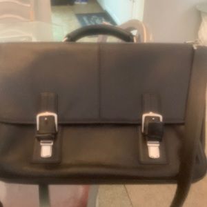 Coach Genuine, leather briefcase